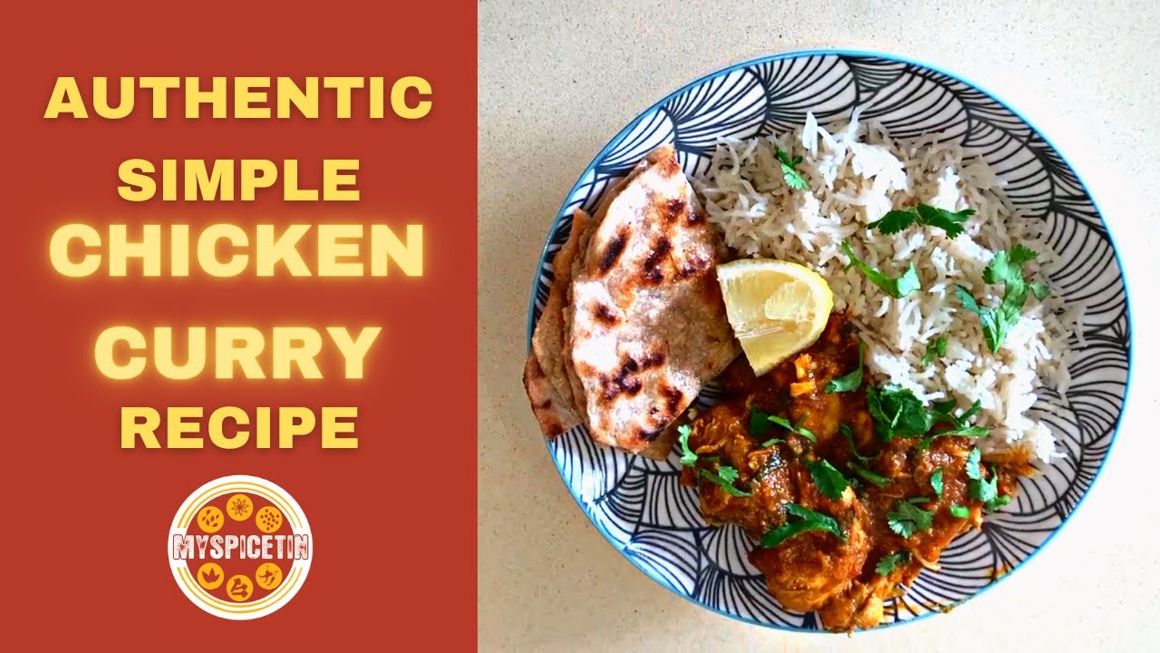 myspicetin garam masala dabba indian spices Simple Authentic Chicken Curry